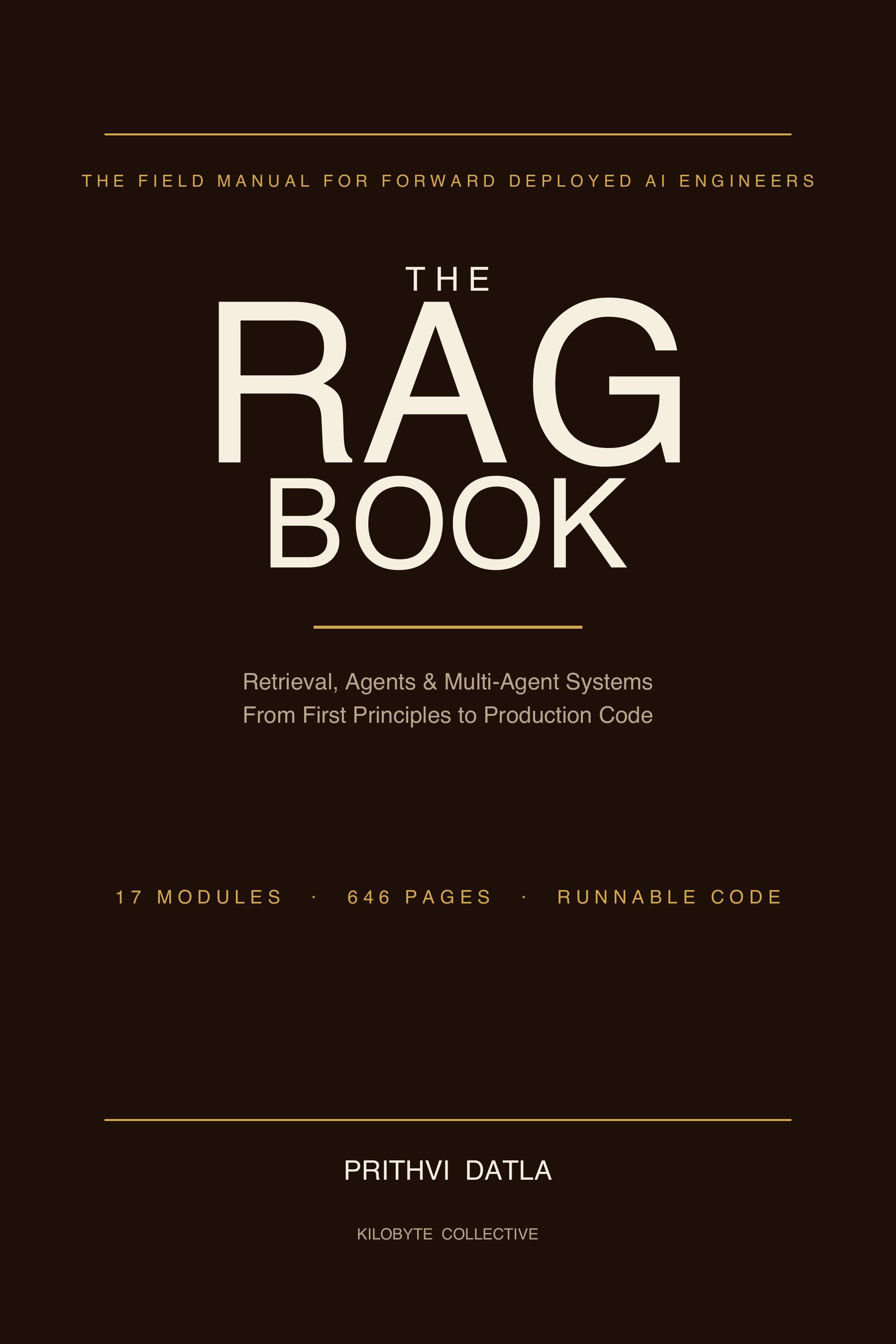 The RAG Book — Retrieval, Agents & Multi-Agent Systems